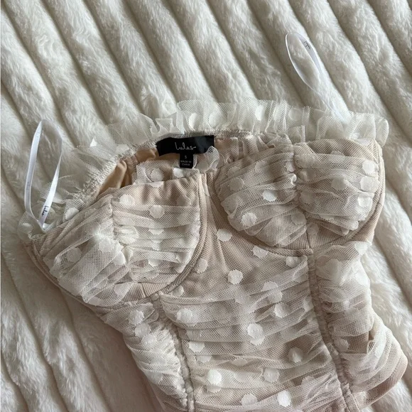 Lulus Strapless Top - Picture 2 of 3